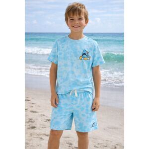 Boys Size 8 Jumping Beans 2 Pc. Knit T-Shirt & Shorts Set NWT #1